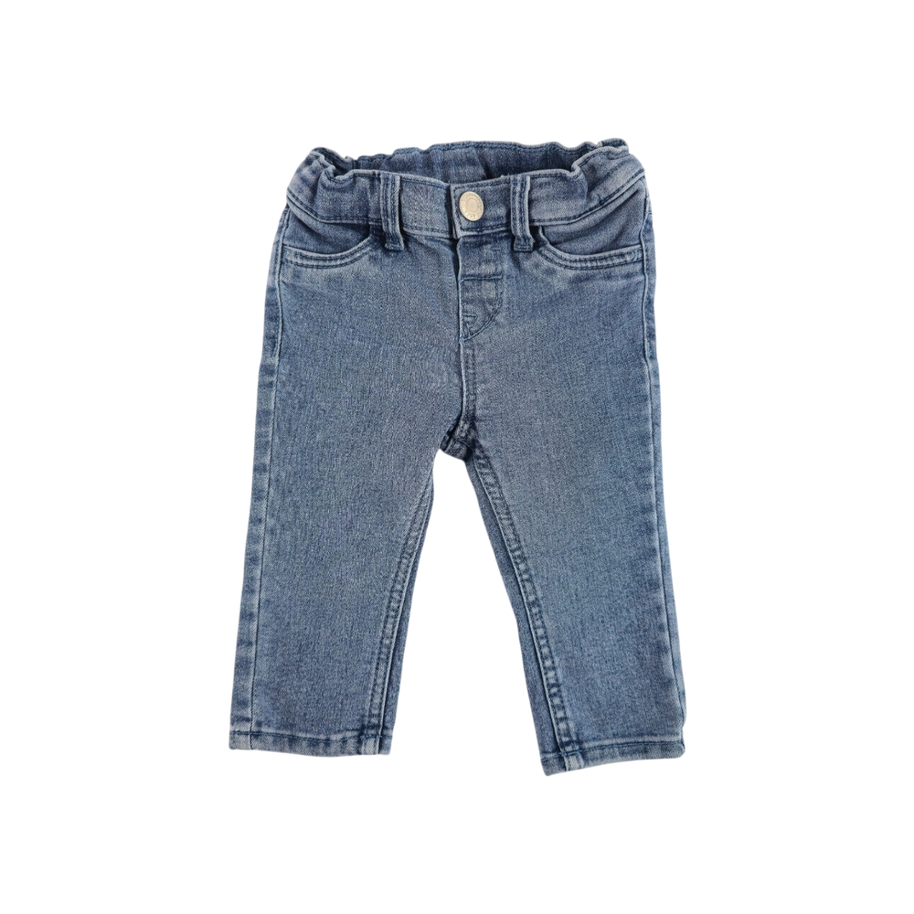 H&M Baby, Comfort Stretch Skinny Fit,  Light Denim Blue Jeans, Size 4-6 Months